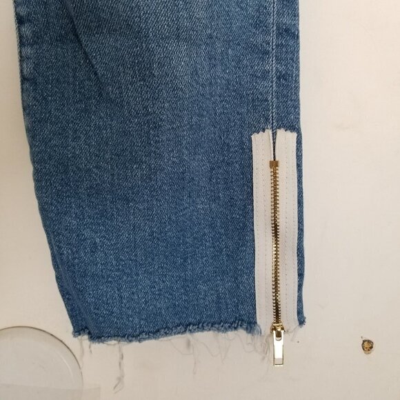 Frame Le High Straight Allowell Crop Ankle Jeans - Picture 9 of 17